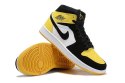 Nike Air Jordan 1 Retro High żółto czarne